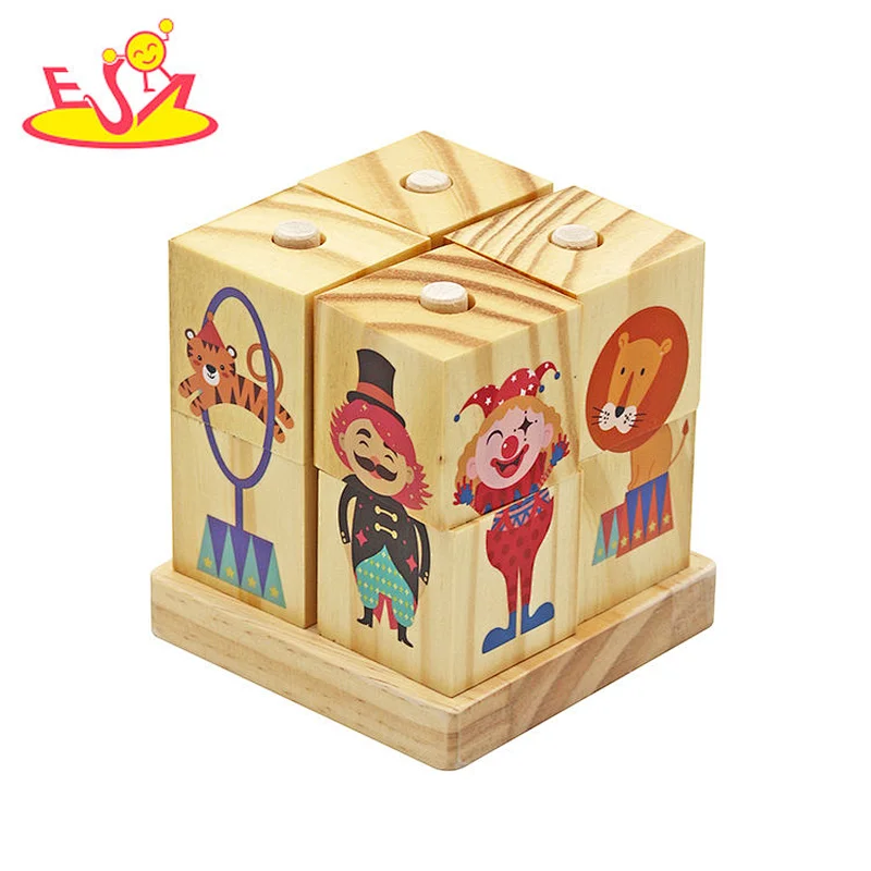 Neues Design Macaron niedliches hölzernes Spielküchenspielzeug für Kinder W10C582